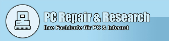 PC Repair & Research - Ihr Fachmann f&uuml;r PC & Internet